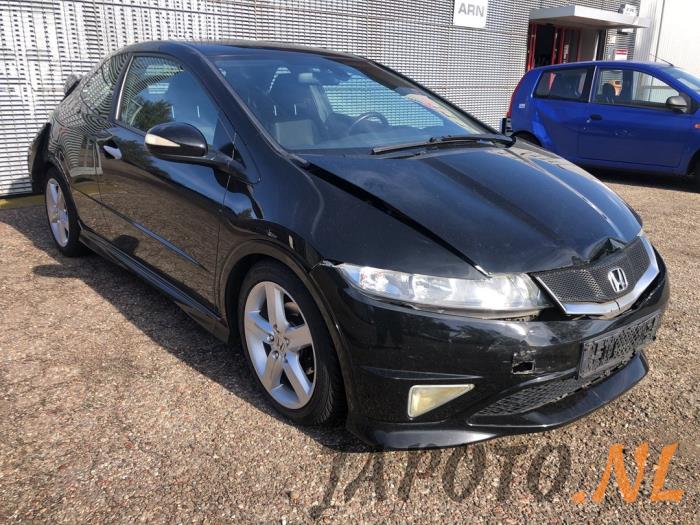 Honda Civic 1.8i Type S VTEC 16V Sloopvoertuig (2009, Zwart)