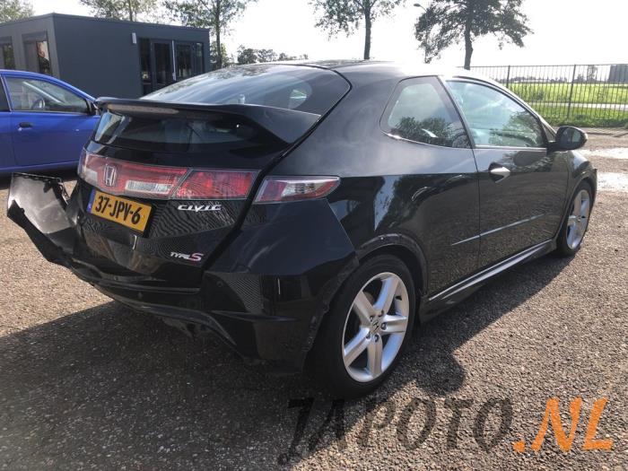 Honda Civic 1.8i Type S VTEC 16V Sloopvoertuig (2009, Zwart)