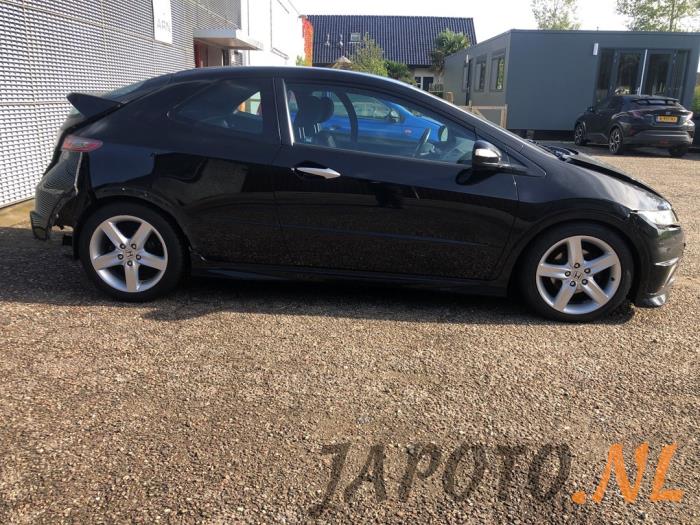 Honda Civic 1.8i Type S VTEC 16V Sloopvoertuig (2009, Zwart)