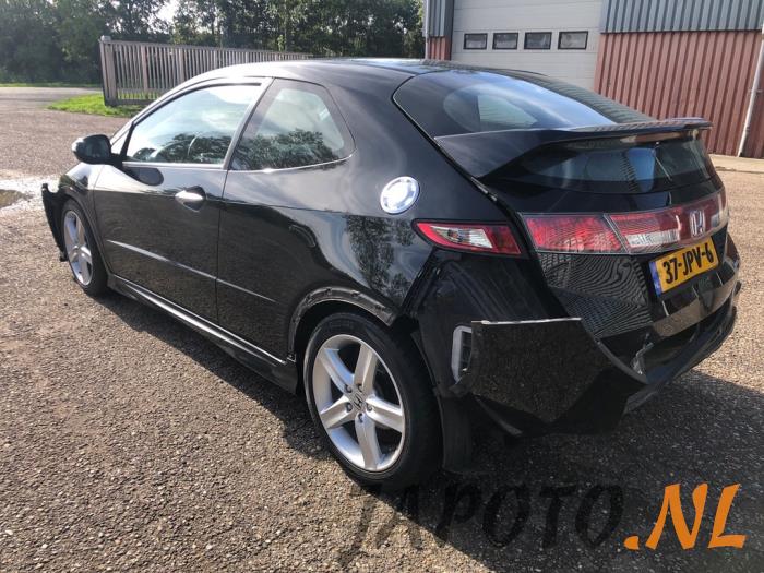 Honda Civic 1.8i Type S VTEC 16V Sloopvoertuig (2009, Zwart)
