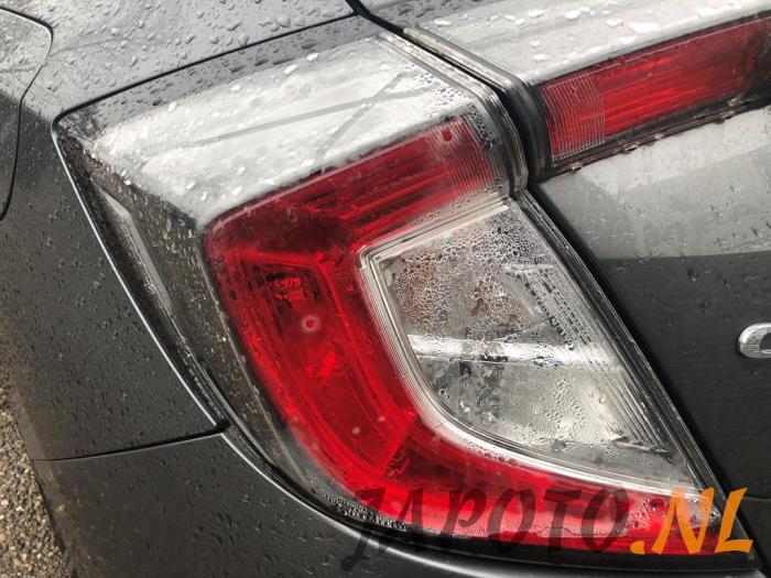 Honda Civic 1.0i VTEC Turbo 12V Sloopvoertuig (2018, Grijs)