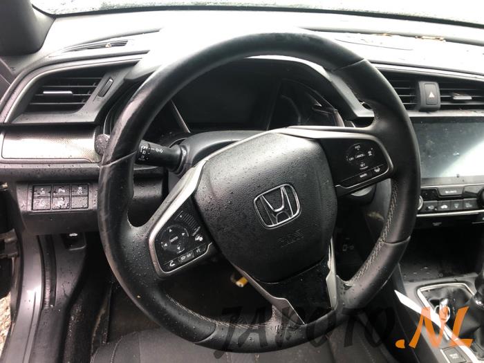 Honda Civic 1.0i VTEC Turbo 12V Sloopvoertuig (2018, Grijs)