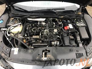 Honda Civic 1.0i VTEC Turbo 12V Sloopvoertuig (2018, Grijs)