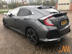 Honda Civic 1.0i VTEC Turbo 12V Sloopvoertuig (2018, Grijs)