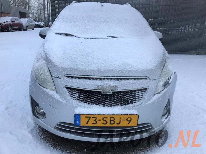 Chevrolet Spark 1.0 16V Bifuel Sloopvoertuig (2011, Grijs)