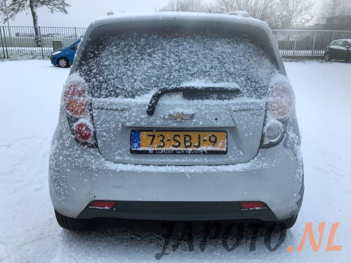 Chevrolet Spark 1.0 16V Bifuel Sloopvoertuig (2011, Grijs)