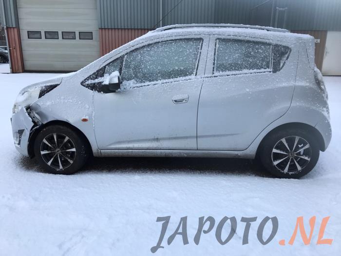Chevrolet Spark 1.0 16V Bifuel Sloopvoertuig (2011, Grijs)