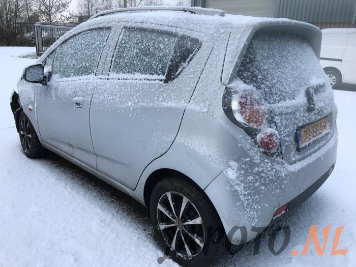 Chevrolet Spark 1.0 16V Bifuel Sloopvoertuig (2011, Grijs)