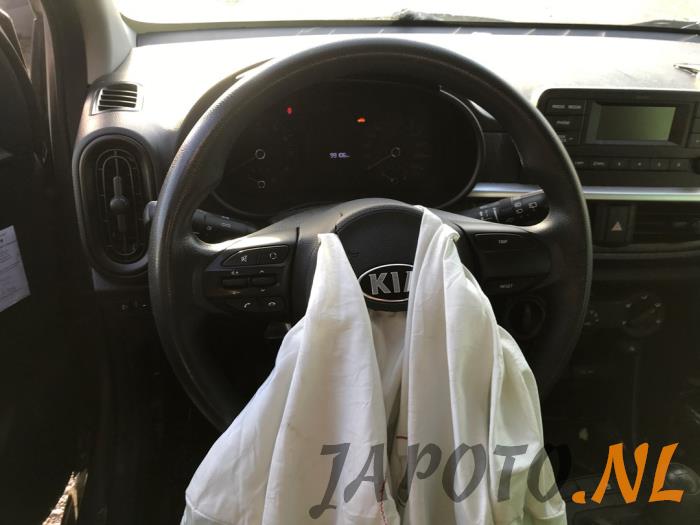 Kia Picanto 1.0 12V Sloopvoertuig (2018, Grijs)