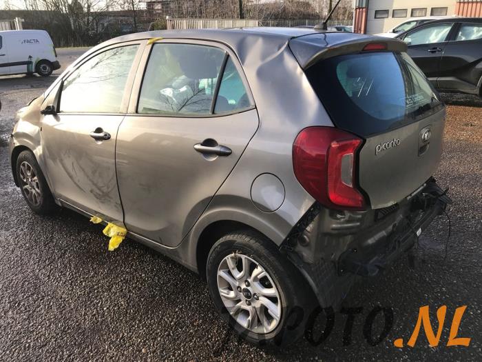 Kia Picanto 1.0 12V Sloopvoertuig (2018, Grijs)