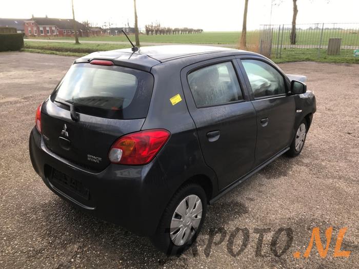 Mitsubishi Space Star 1.0 12V Sloopvoertuig (2015, Donker, Grijs)