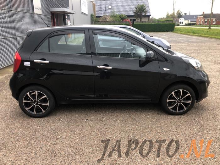Kia Picanto 1.0 12V Sloopvoertuig (2012, Zwart)