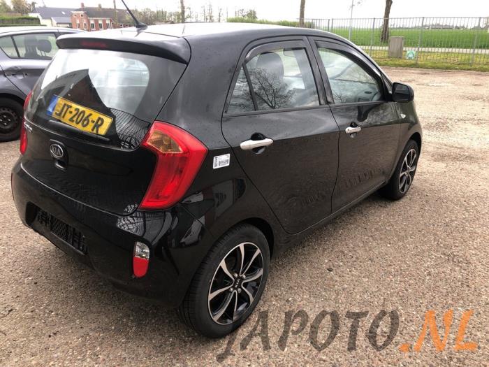 Kia Picanto 1.0 12V Sloopvoertuig (2012, Zwart)