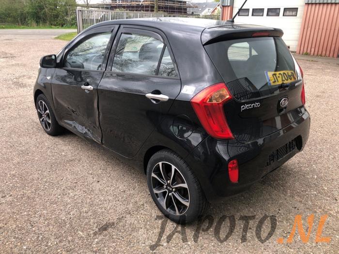 Kia Picanto 1.0 12V Sloopvoertuig (2012, Zwart)