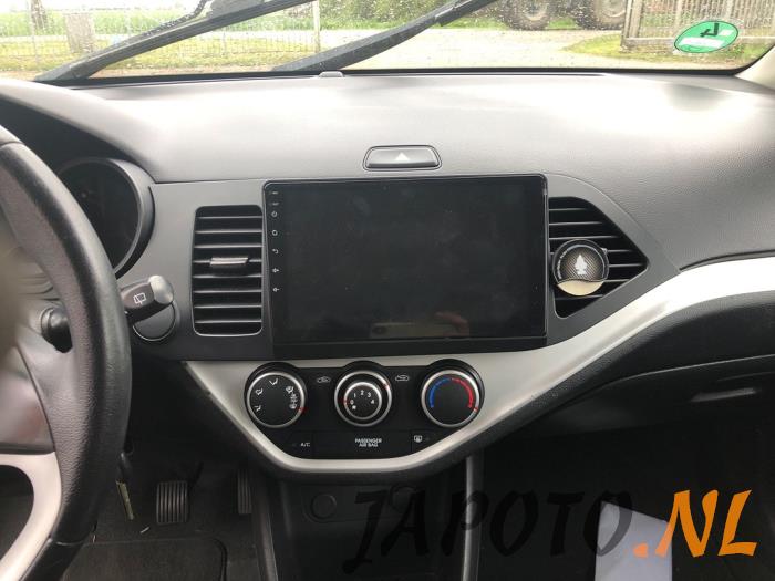 Kia Picanto 1.0 12V Sloopvoertuig (2012, Zwart)