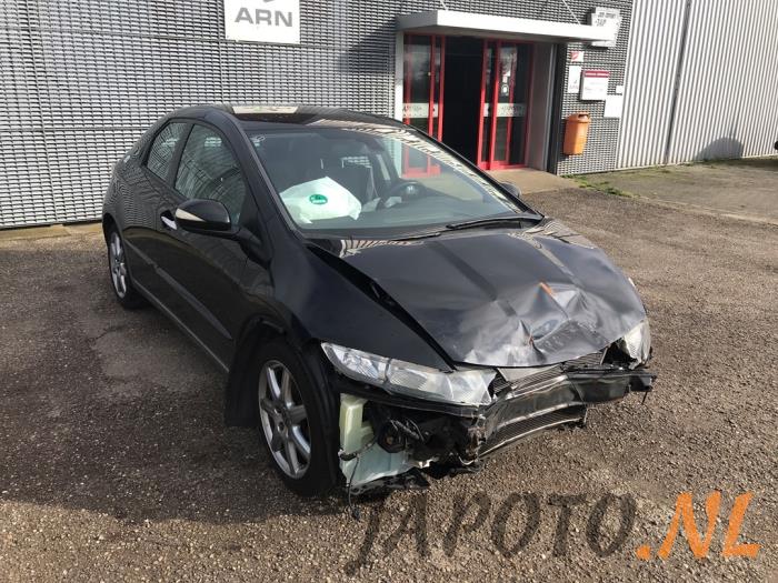 Honda Civic 1.8i VTEC 16V Sloopvoertuig (2006, Zwart)