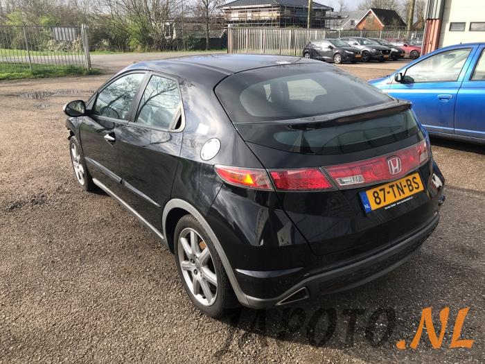 Honda Civic 1.8i VTEC 16V Sloopvoertuig (2006, Zwart)