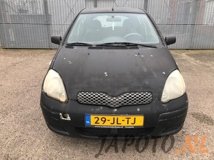 Toyota Yaris 1.3 16V VVT-i Sloopvoertuig (2002, Zwart)