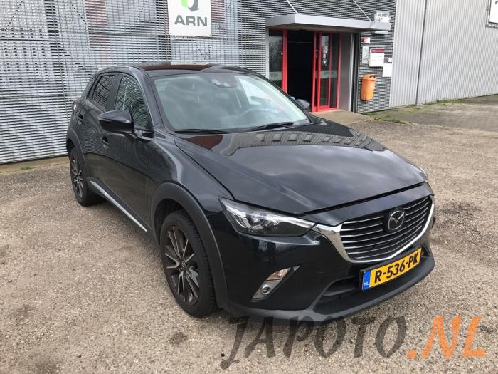 Mazda CX-3 1.5 Skyactiv D 105 16V Sloopvoertuig (2015, Zwart)