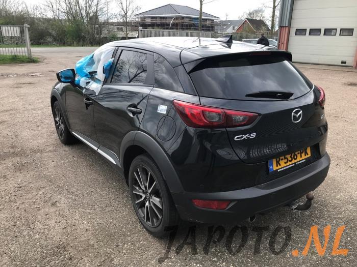Mazda CX-3 1.5 Skyactiv D 105 16V Sloopvoertuig (2015, Zwart)