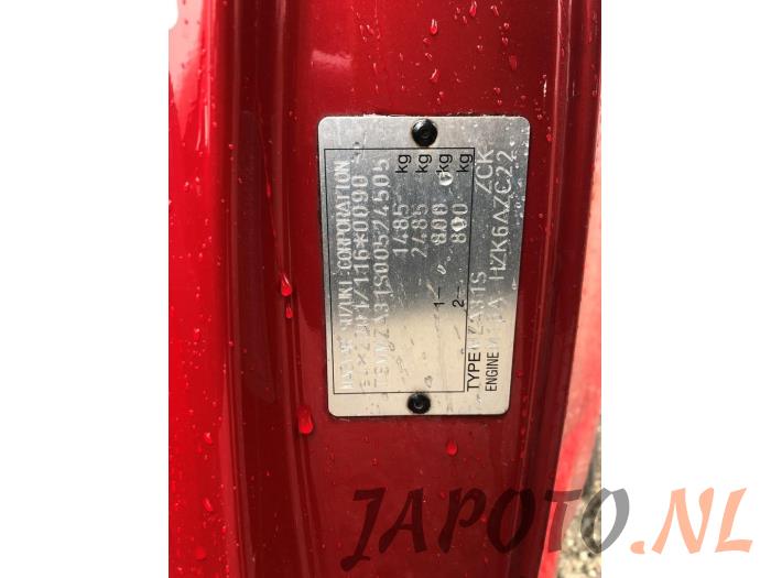 Suzuki Swift 1.6 Sport VVT 16V Sloopvoertuig (2008, Rood)