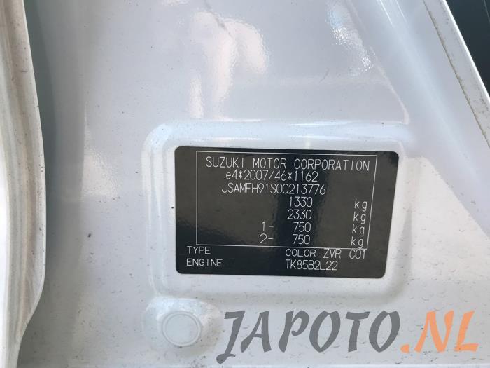 Suzuki Ignis 1.2 Dual Jet 16V Smart Hybrid Sloopvoertuig (2021, Wit)