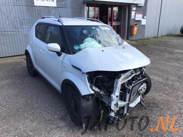 Suzuki Ignis 1.2 Dual Jet 16V Smart Hybrid Sloopvoertuig (2021, Wit)