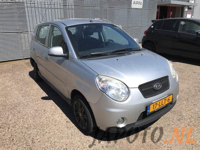Kia Picanto 1.0 12V Sloopvoertuig (2010, Grijs)