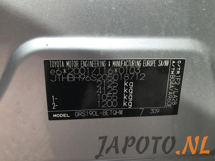 Lexus GS 300 02- Sloopvoertuig (2005, Metallic, Grijs)