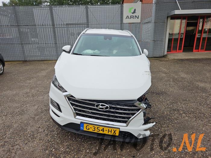 Hyundai Tucson 1.6 GDi 16V 2WD Sloopvoertuig (2019, Wit)