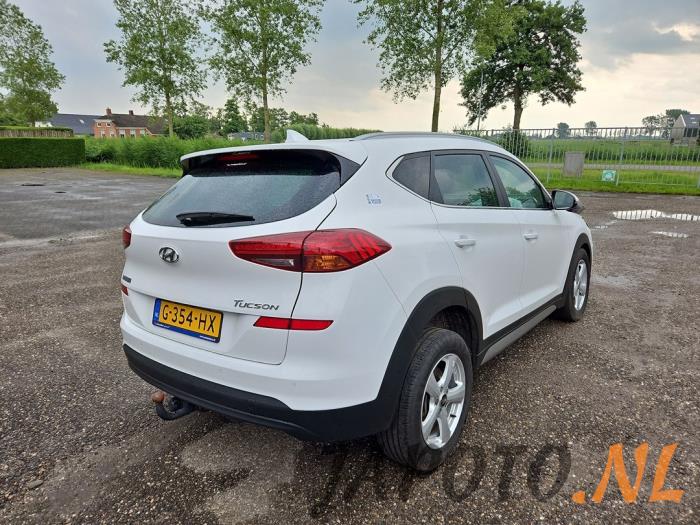 Hyundai Tucson 1.6 GDi 16V 2WD Sloopvoertuig (2019, Wit)