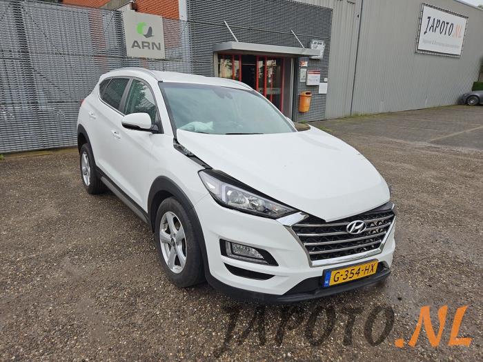 Hyundai Tucson 1.6 GDi 16V 2WD Sloopvoertuig (2019, Wit)