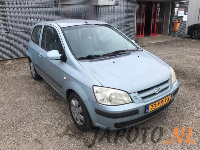 Hyundai Getz 1.3i 12V Sloopvoertuig (2004, Blauw)