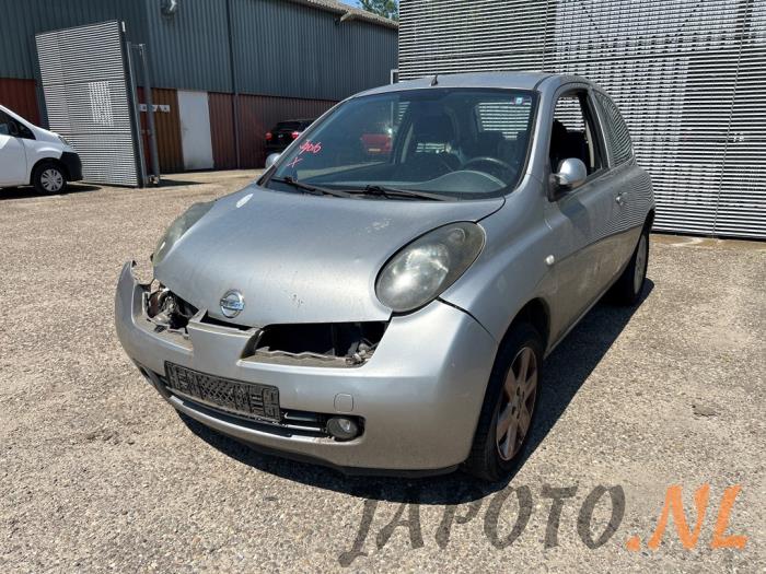 Nissan Micra 1.2 16V Sloopvoertuig (2003, Grijs)