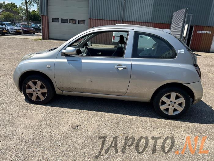 Nissan Micra 1.2 16V Sloopvoertuig (2003, Grijs)