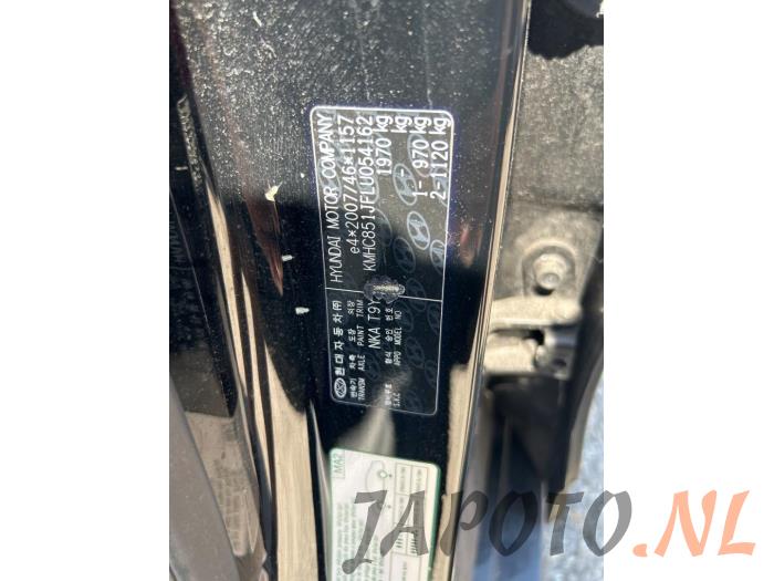 Hyundai Ioniq EV 38 kWh Sloopvoertuig (2019, Zwart)