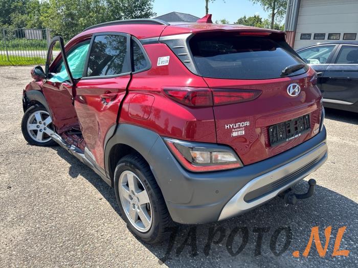 Hyundai Kona 1.6 GDi HEV 16V Sloopvoertuig (2021, Rood)