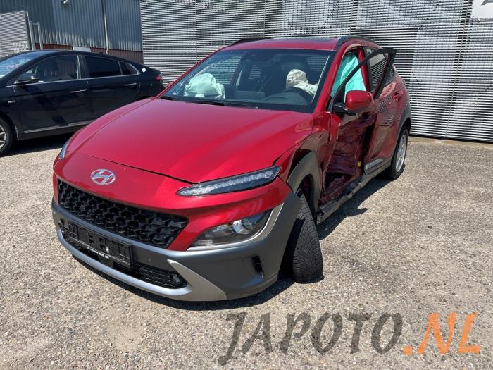Hyundai Kona 1.6 GDi HEV 16V Sloopvoertuig (2021, Rood)