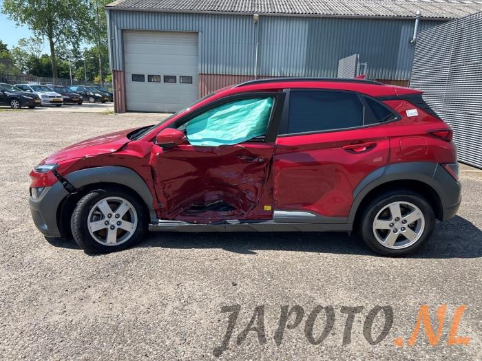 Hyundai Kona 1.6 GDi HEV 16V Sloopvoertuig (2021, Rood)