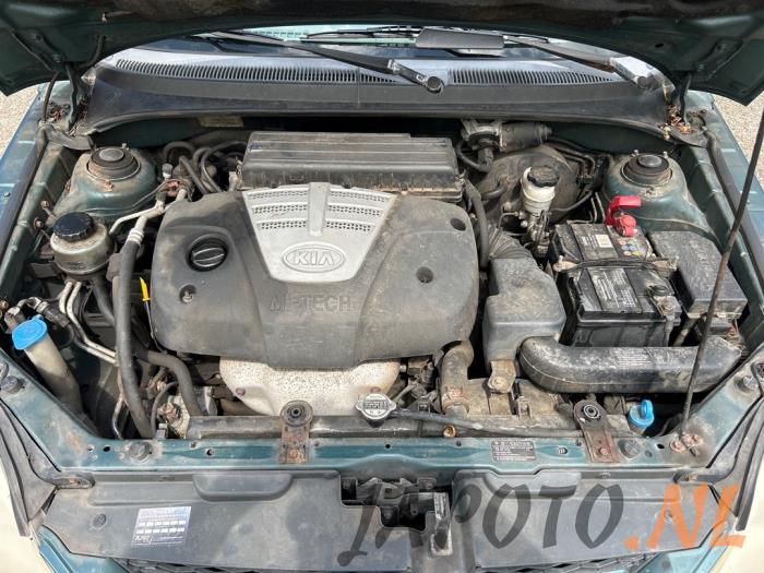 Kia Rio 1.5 16V Sloopvoertuig (2004, Groen)