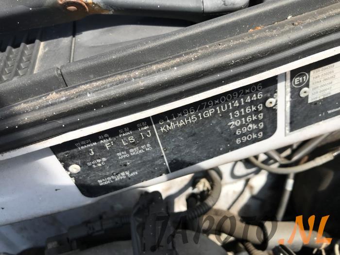 Hyundai Atos 1.0 12V Sloopvoertuig (2001, Grijs)