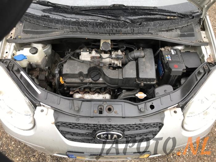 Kia Picanto 1.0 12V Sloopvoertuig (2008, Grijs)