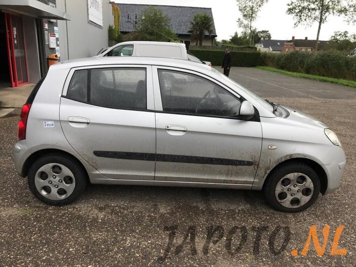 Kia Picanto 1.0 12V Sloopvoertuig (2008, Grijs)