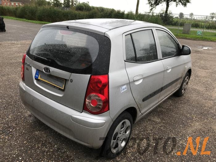 Kia Picanto 1.0 12V Sloopvoertuig (2008, Grijs)