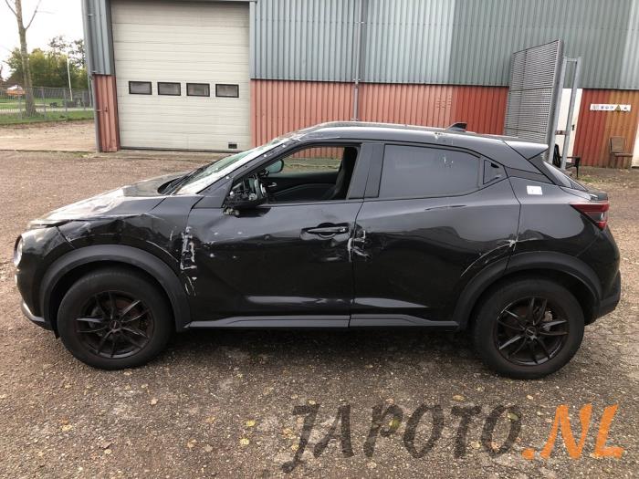 Nissan Juke 1.0 DIG-T 12V Sloopvoertuig (2021, Zwart)