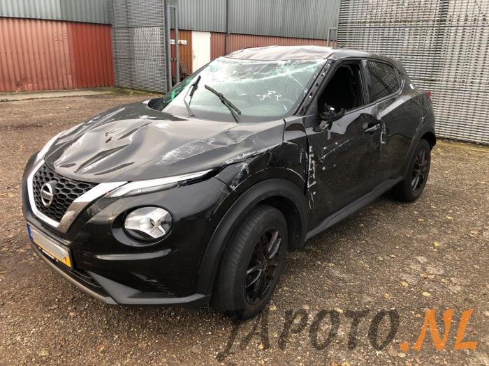 Nissan Juke 1.0 DIG-T 12V Sloopvoertuig (2021, Zwart)