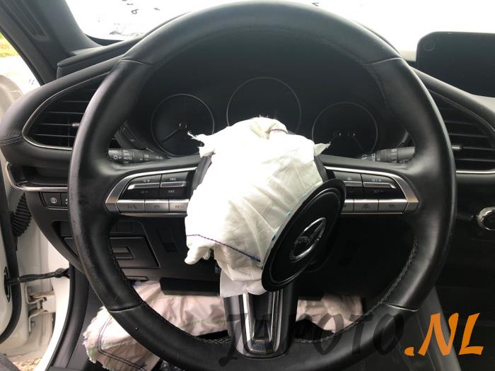 Mazda 3 Sport 2.0 SkyActiv-X M Hybrid 16V Sloopvoertuig (2020, Wit)