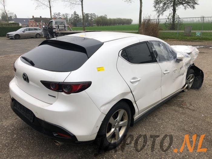Mazda 3 Sport 2.0 SkyActiv-X M Hybrid 16V Sloopvoertuig (2020, Wit)