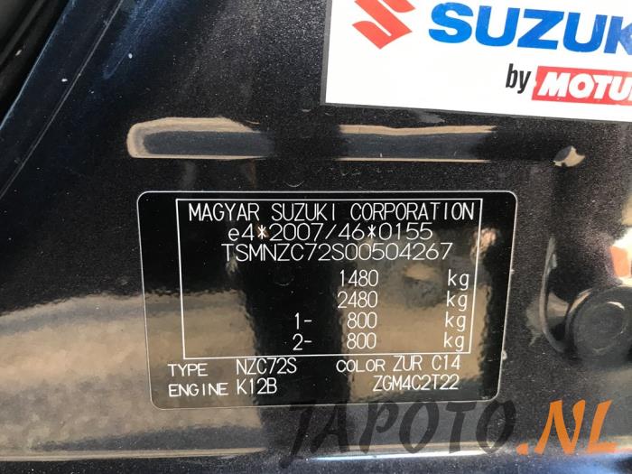 Suzuki Swift 1.2 16_ Sloopvoertuig (2014, Zwart)