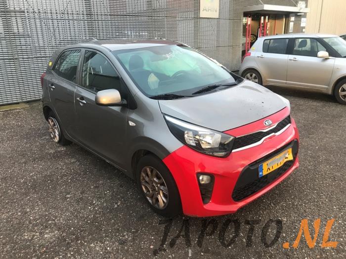 Kia Picanto 1.0 12V Sloopvoertuig (2019, Grijs)